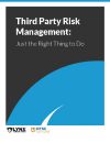 Third Party Risk Management: Just the Right Thing to Do